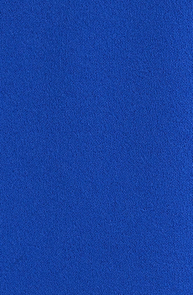 Ming Wang x Tanya Foster Deco Scoop Neck Stretch Crepe Tank, Alternate, color, Sapphire Sea