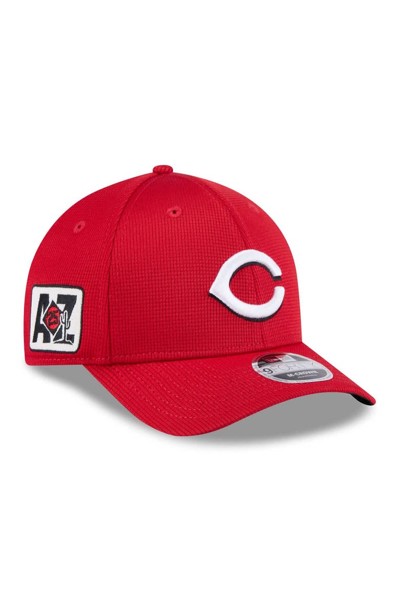 New Era Men's New Era  Red Cincinnati Reds 2025 Spring Training 9FORTY Adjustable Hat, Main, color, Red
