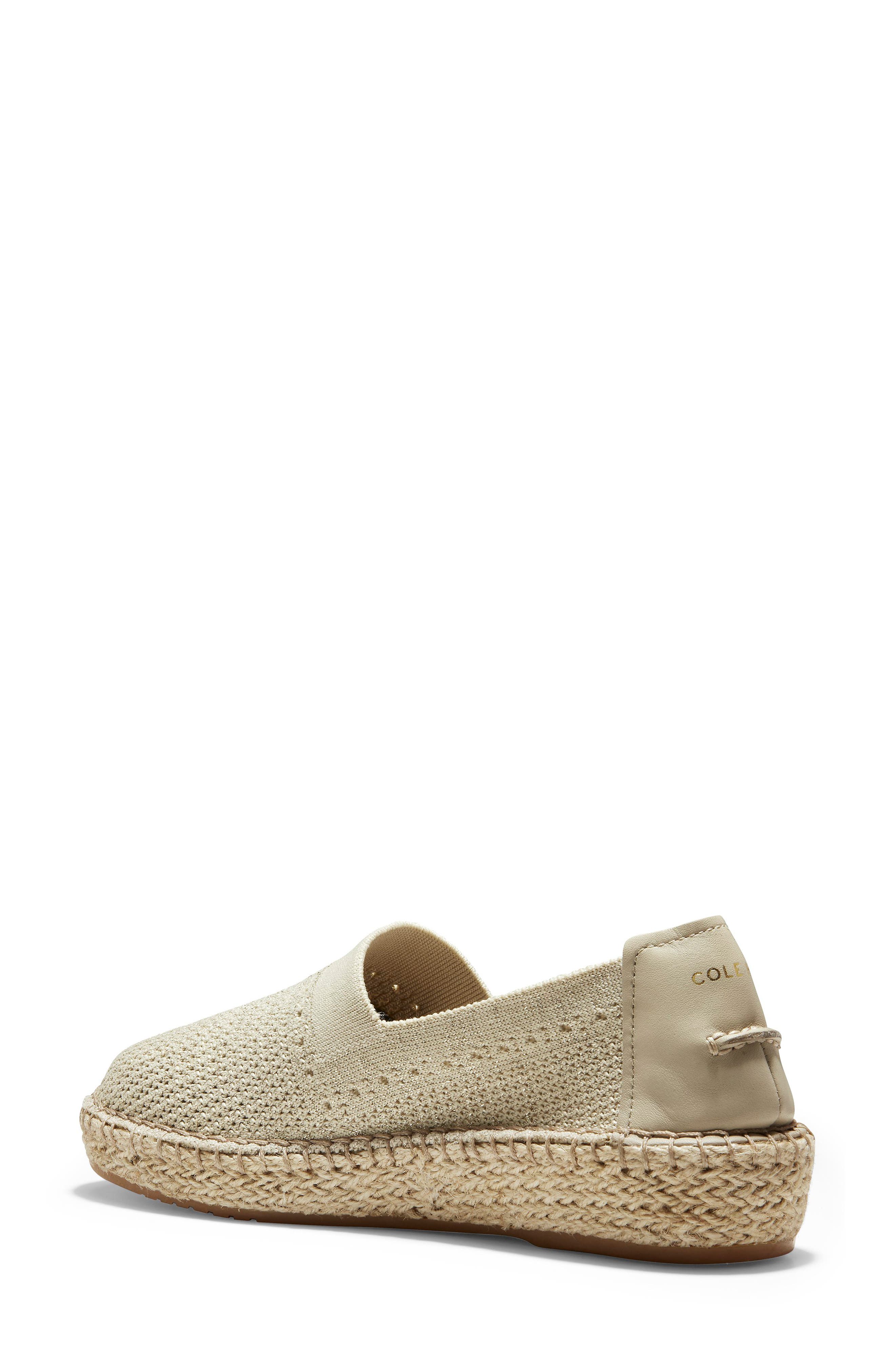 Cloudfeel Stitchlite Espadrille, Alternate, color, HAWTHORNE AND GOLD FABRIC