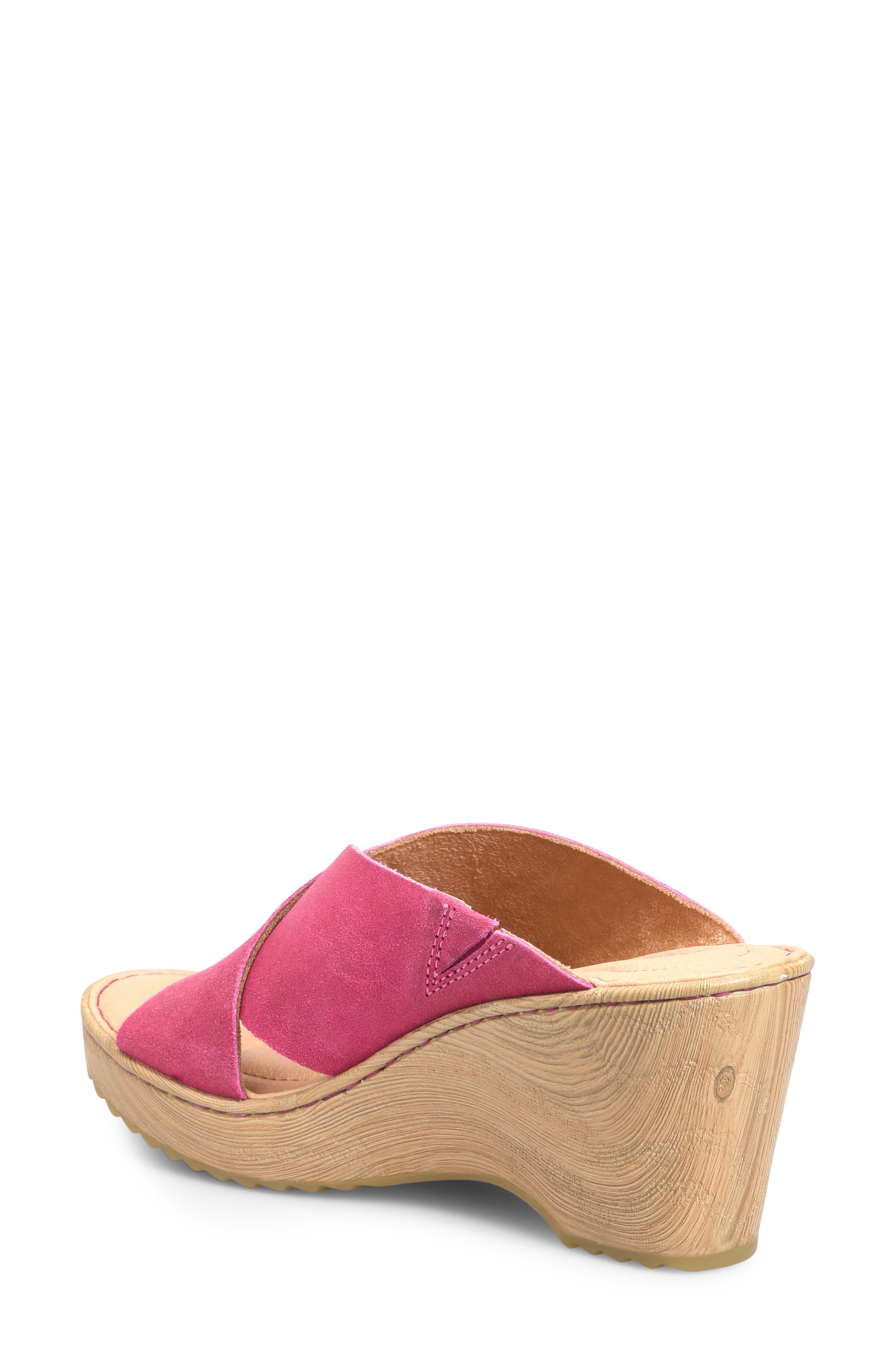 Børn Nora Wedge Sandal, Alternate, color, 