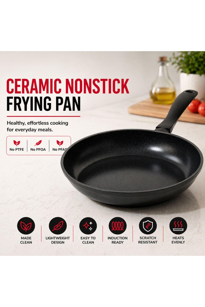 Energy Nonstick Ceramic Frying Pan, Alternate, color, 8-inch