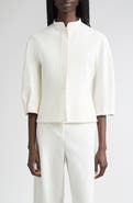 Max Mara Nastro Knit Peplum Jacket