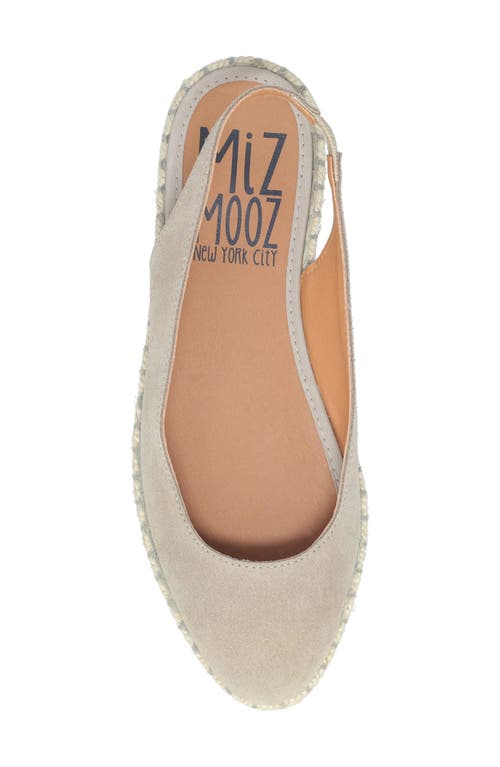 Miz Mooz Kiara Slingback Espadrille Flat In Tan