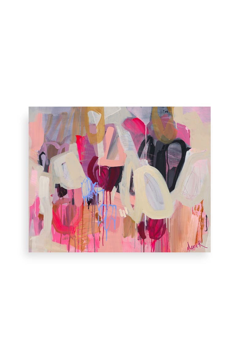 Wandering, Wondering by by Deni Rayneau, 8x10 Art Print, Main, color, Pink