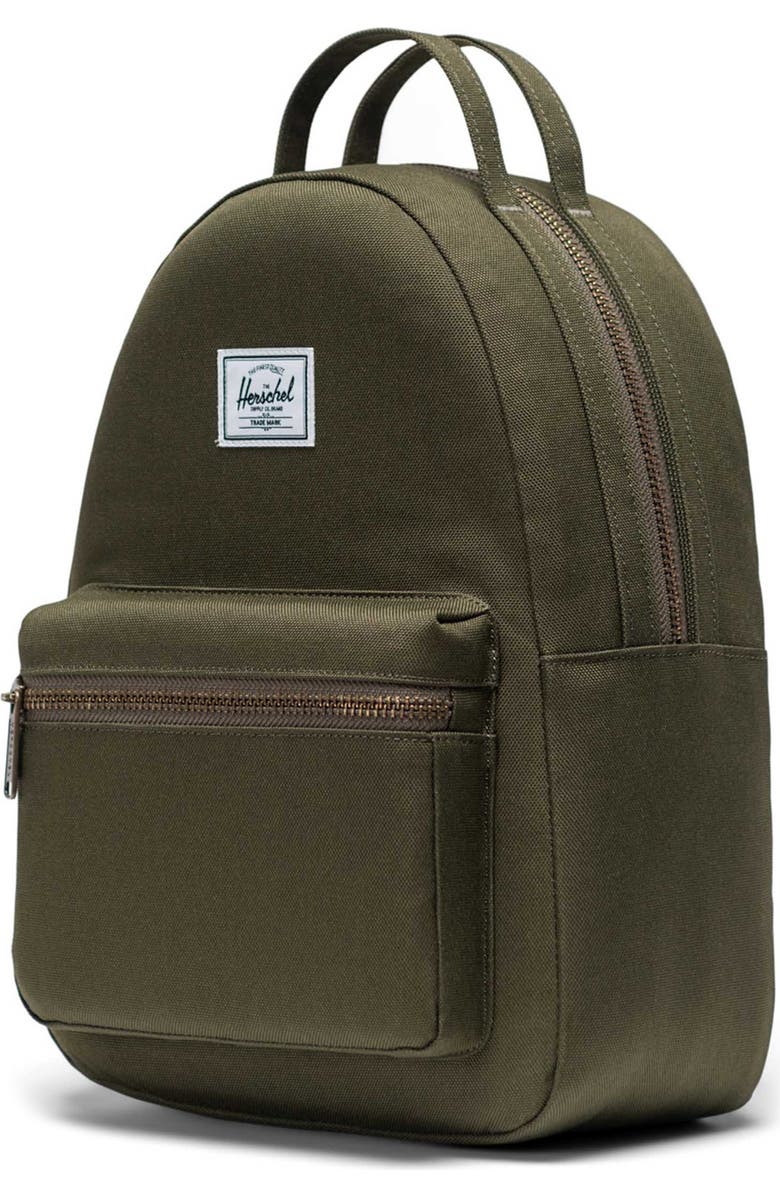 Herschel Supply Co. Nova Mini Recycled Polyester Backpack, Alternate, color, Ivy Green