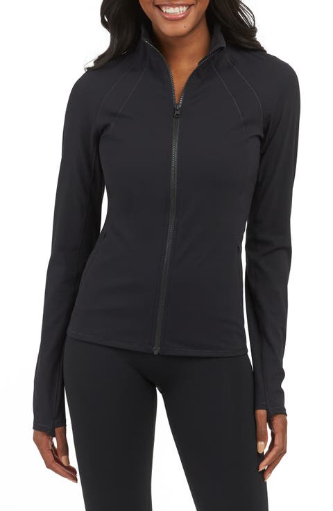 Contour Zip Front Jacket (Regular & Plus Size)