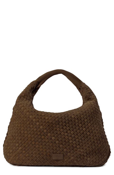 San Angelo Suede Hobo Bag