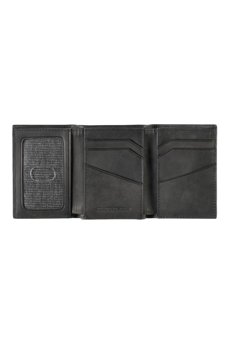 Rhodes Leather Wallet, Alternate, color, BLACK FULL GRAIN