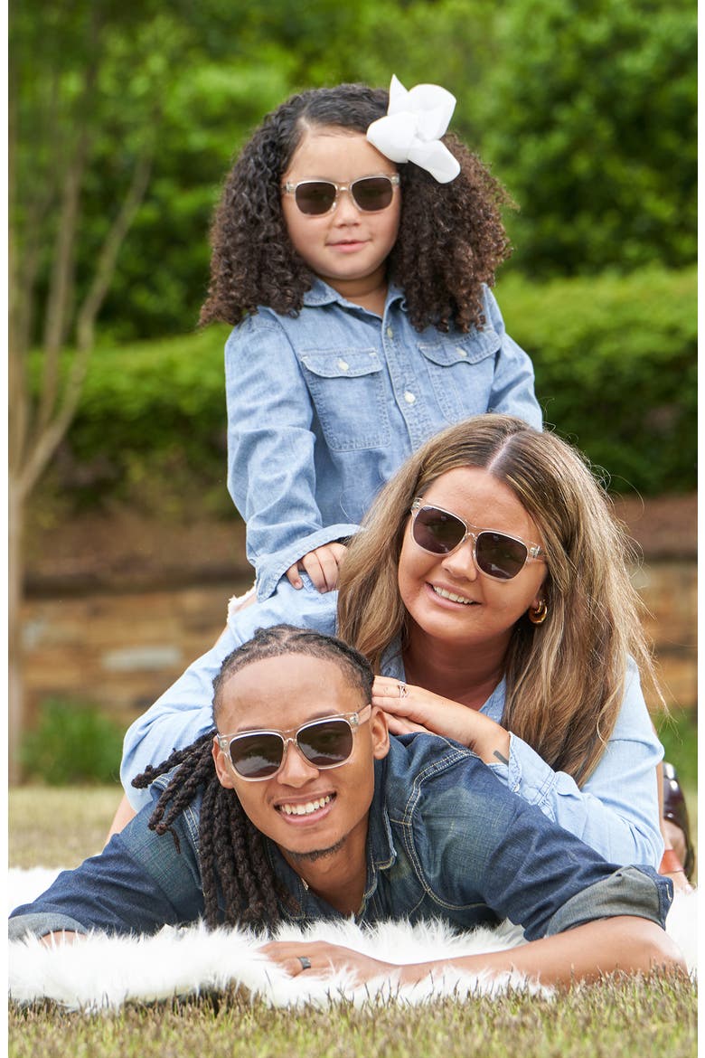 Set of 2 Ocean Wave Sunglasses, Alternate, color, ICE CLEAR