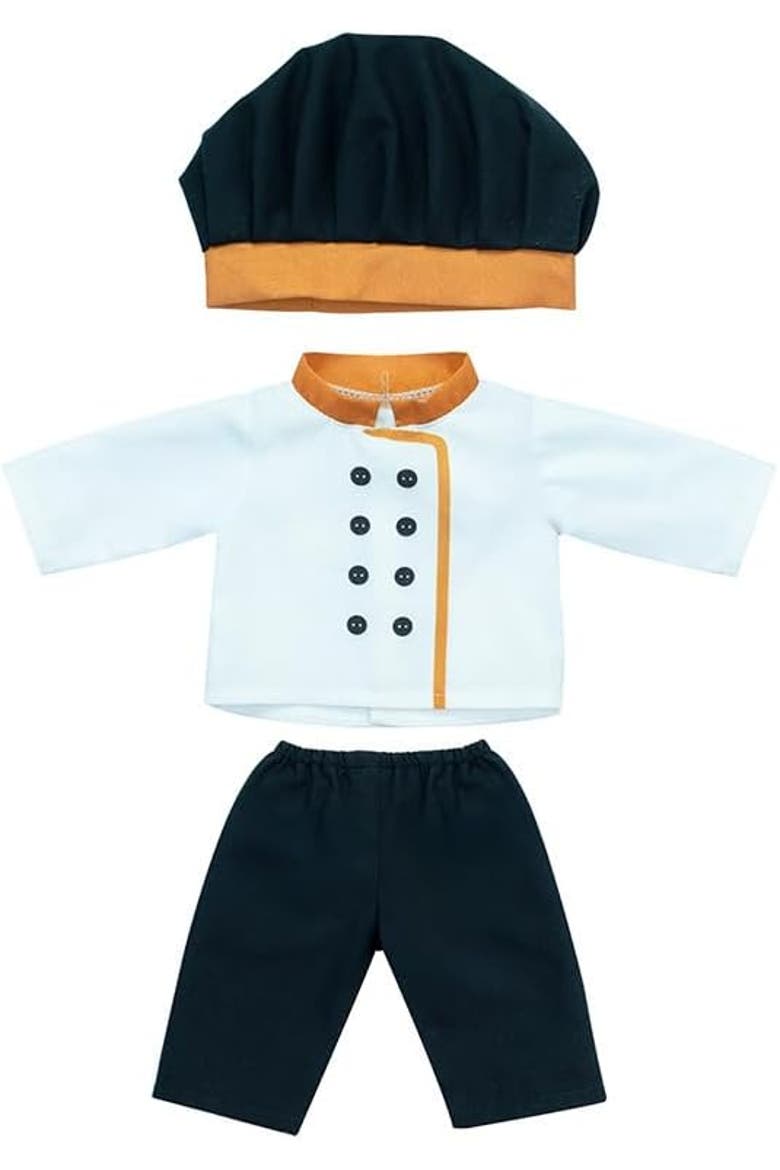 Cook Doll Set 15 inch, Main, color, White Multi