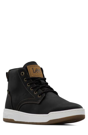 Lee Spencer High Top Sneaker In Black
