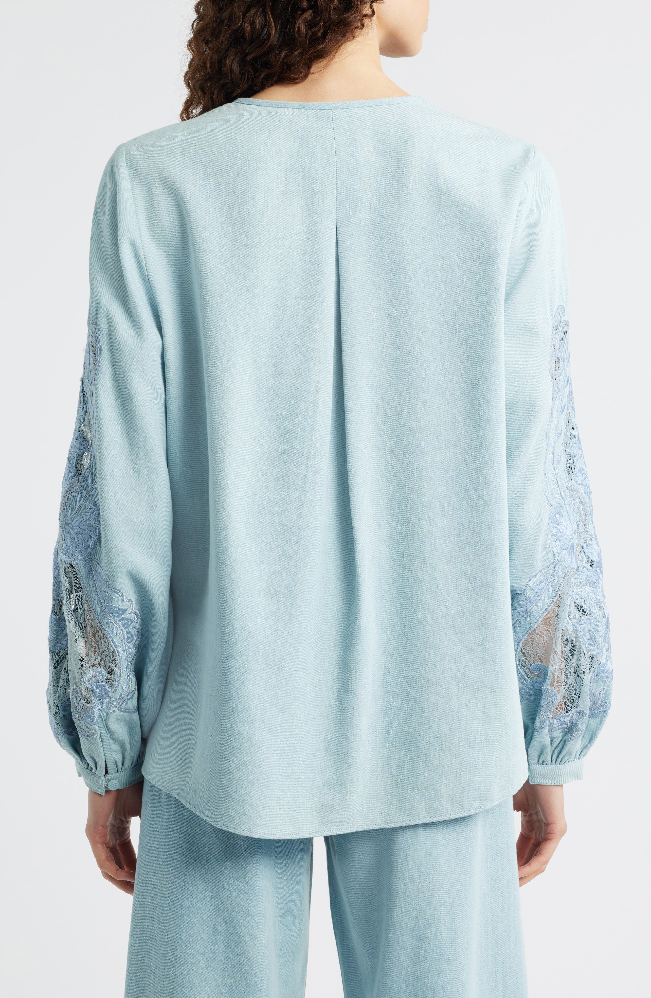 Oakley Lace Button-Up Top - image 2
