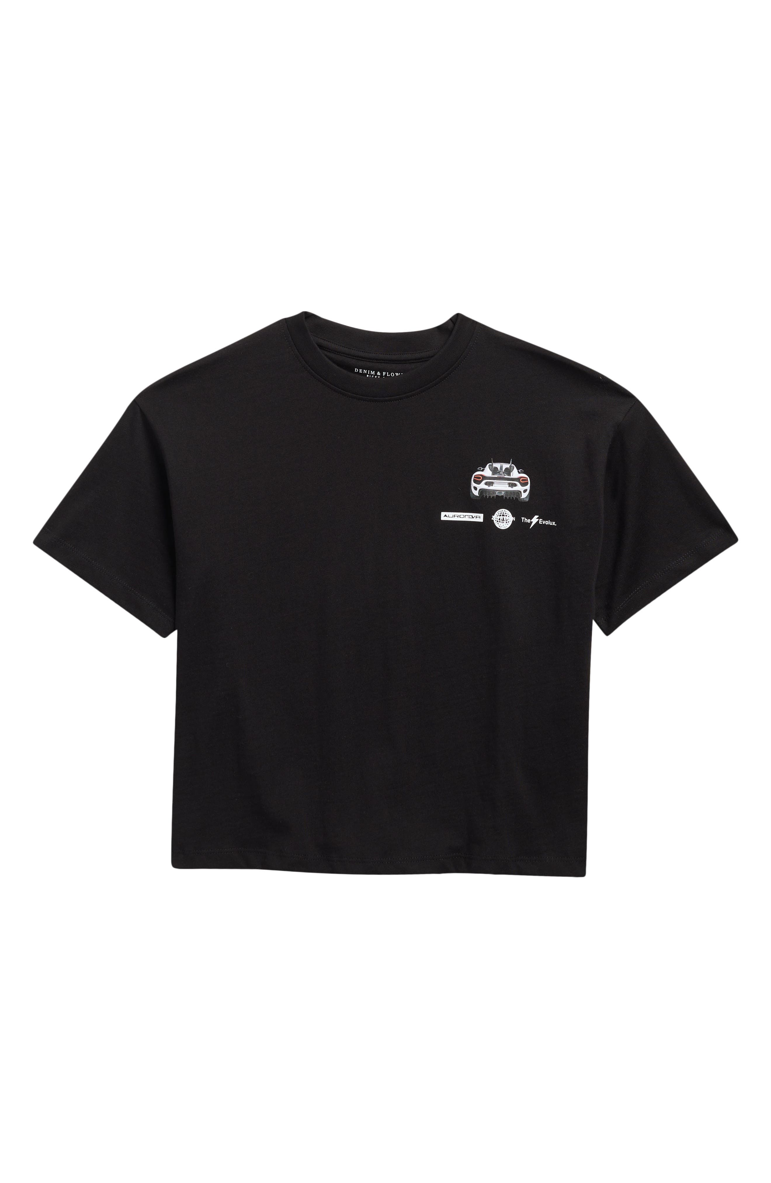 DENIM AND FLOWER Kids' Keep it Burning Graphic T-Shirt