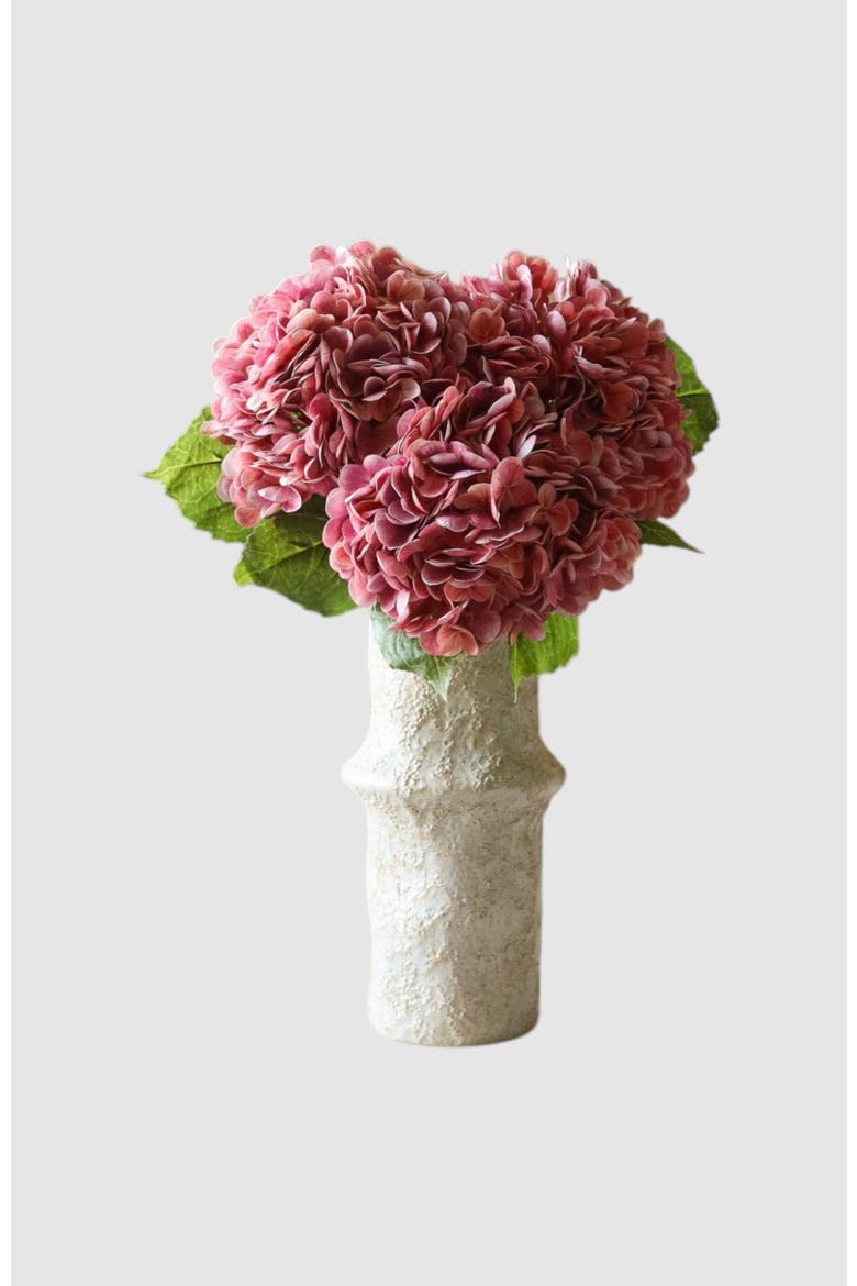 Pink Hydrangea Flower, Alternate, color, Pink