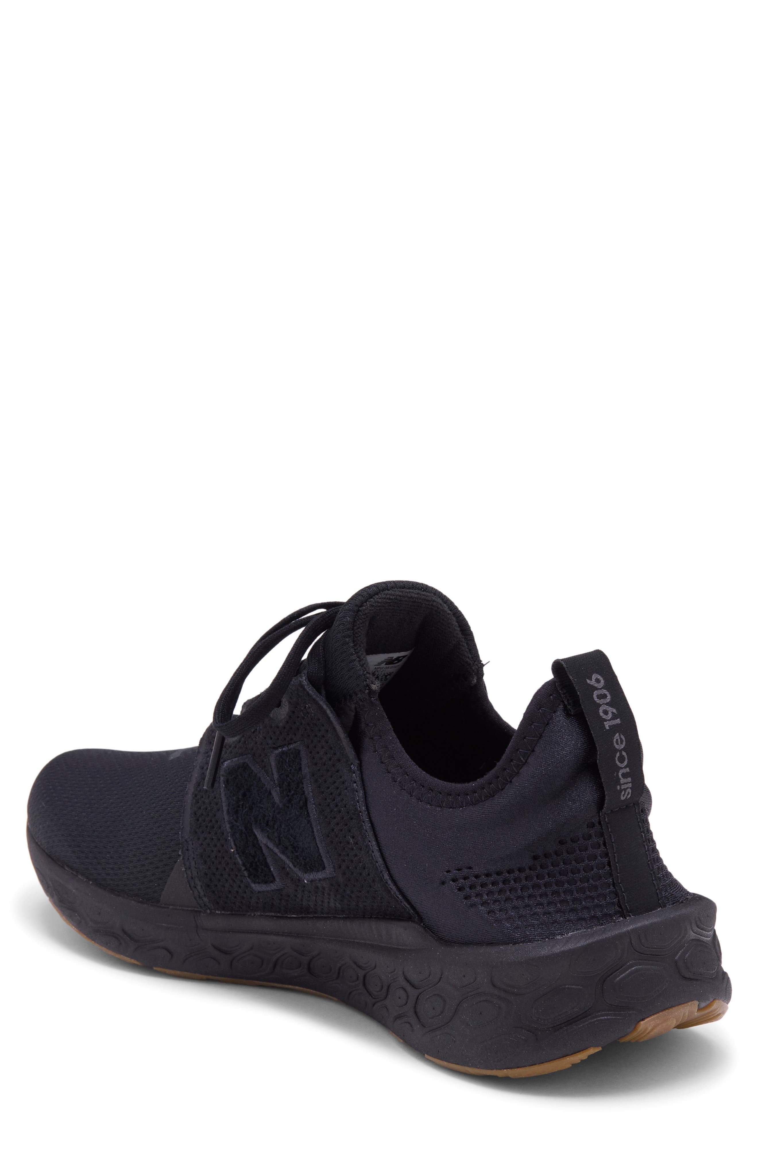 Cruz Sneaker, Alternate, color, BLACK/ BLACK