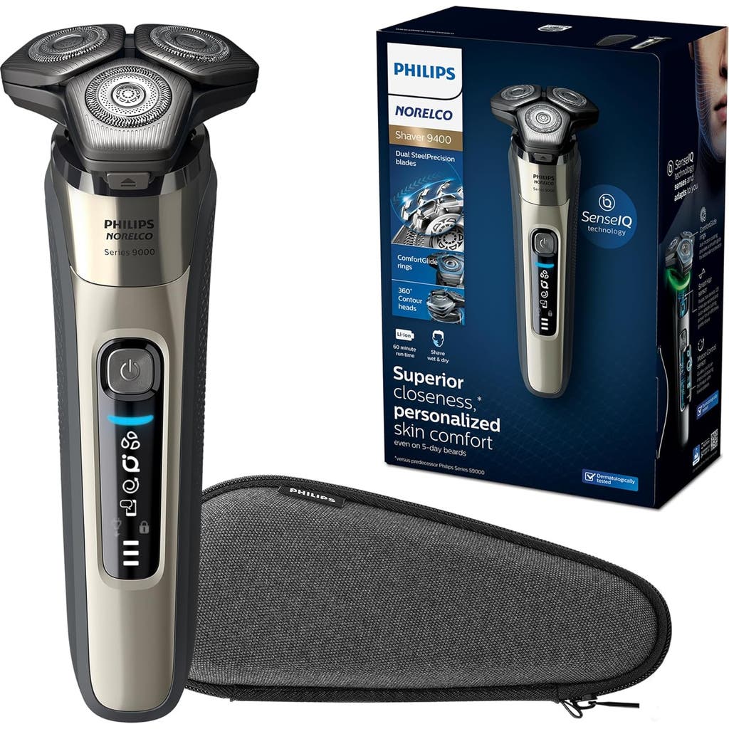 Philips Norelco Shaver 9400, Rechargeable Wet & Dry Electric Shaver In Silver