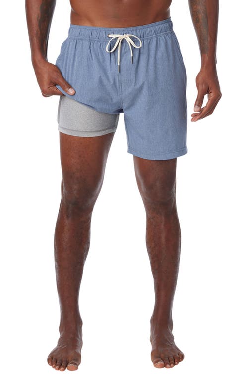 Fair Harbor One Performance Shorts In Blue
