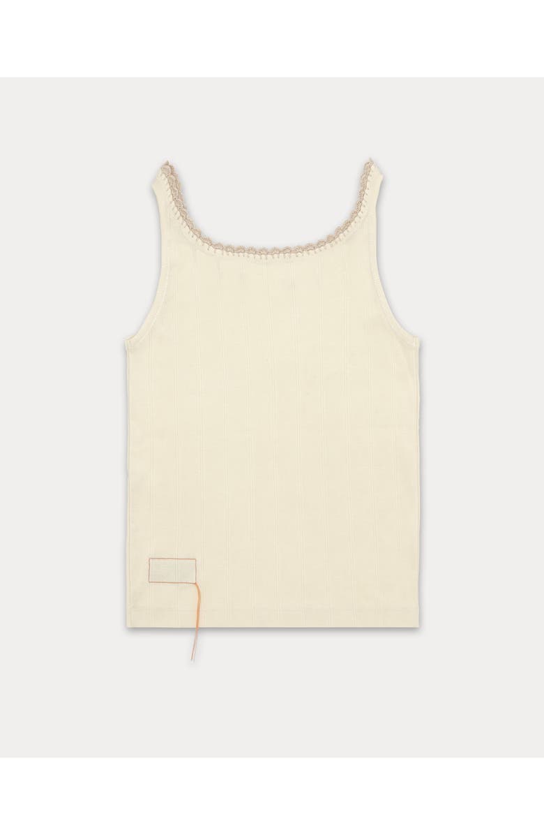 Fortela Claire Wide Ribbed Jersey Tank Top, Alternate, color, White