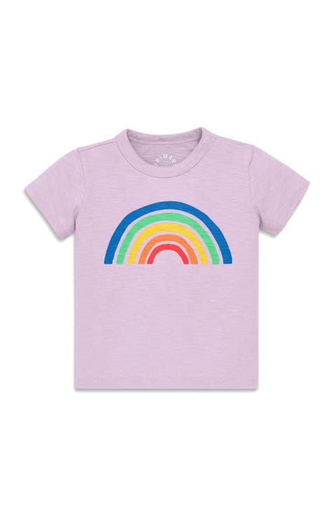 Baby Cutout Rainbow Tee