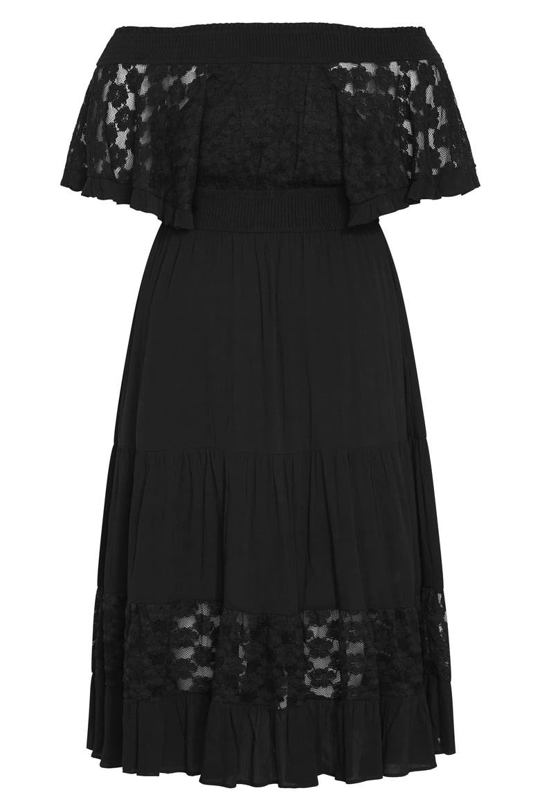 Spellbound Off the Shoulder Lace Maxi Dress (Women) | Nordstrom