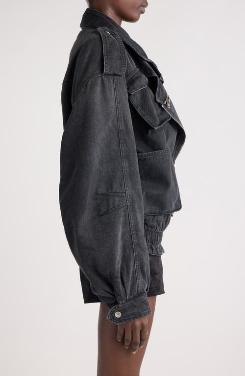 ISABEL MARANT ISABEL MARANT ANELI DENIM MOTO JACKET