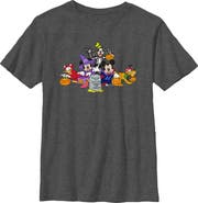 Mickey & Friends Boy's Mickey & Friends Halloween Group Shot Graphic T-Shirt