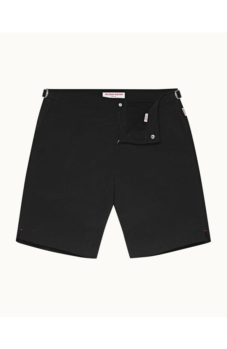 Orlebar Brown Dane Longest-Length Swim Shorts, Alternate, color, Black