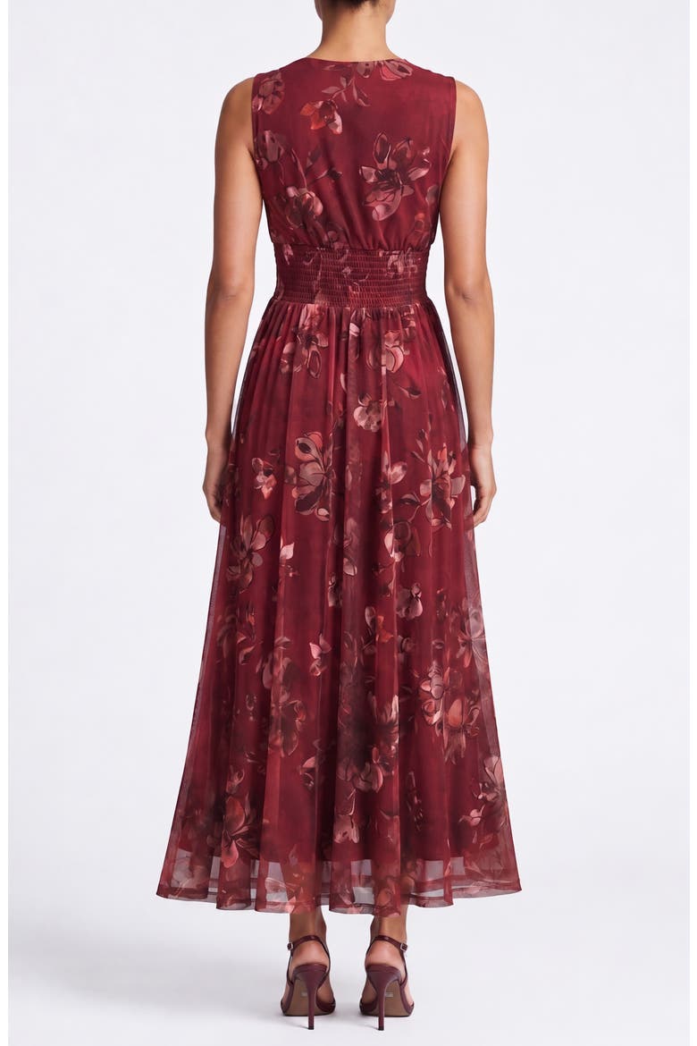 Lana Smocked Maxi Dress, Alternate, color, SYMPHONY BLOOM