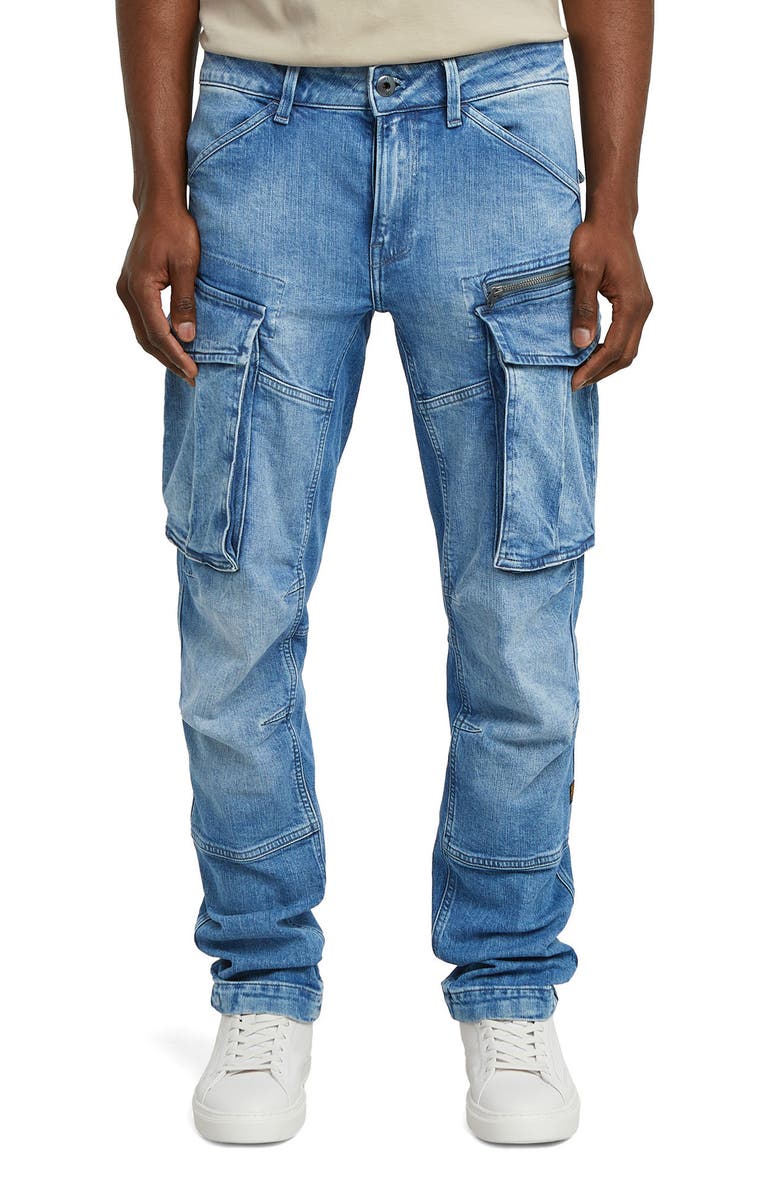 G-STAR Rovic Zip 3D Tapered Fit Cargo Jeans, Main, color,
