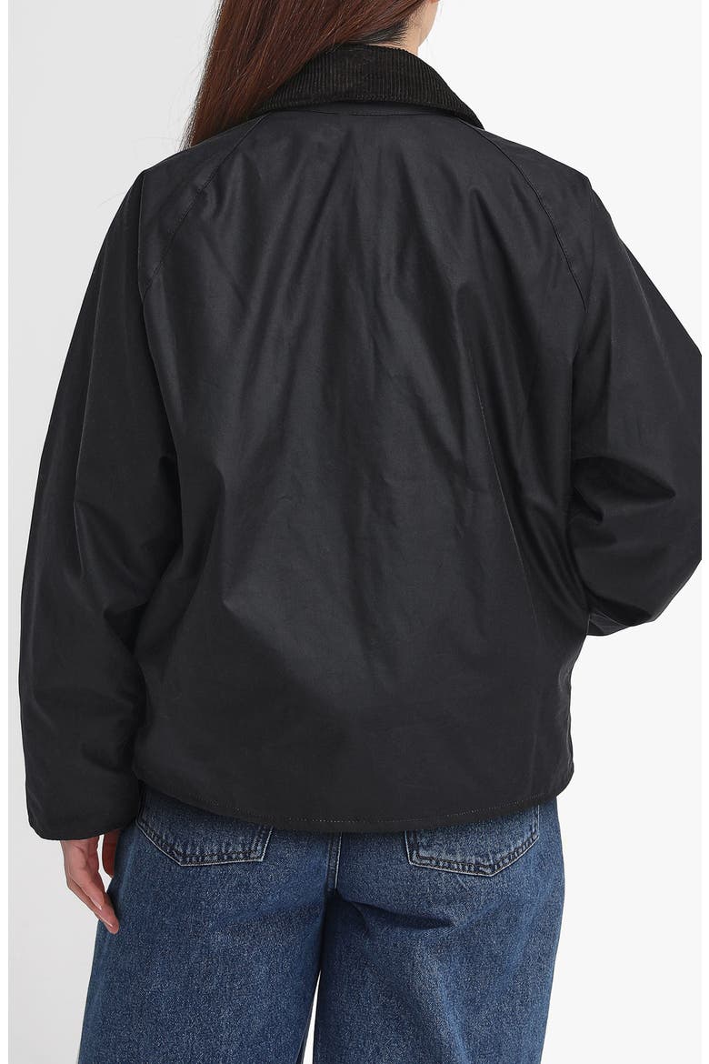 Transport Waxed Cotton Jacket, Alternate, color, BLACK/MODERN