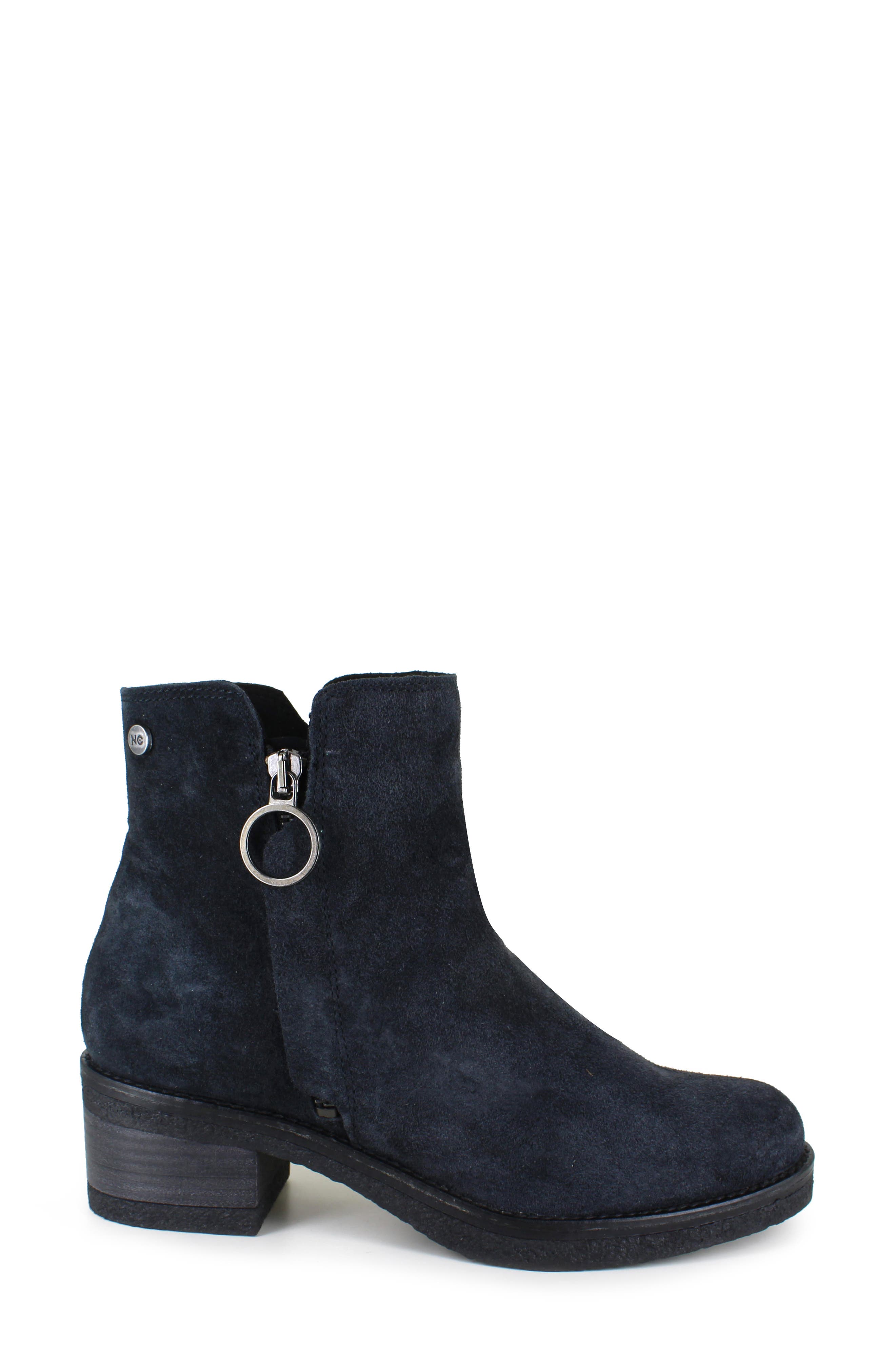 National Comfort Carinna Bootie, Alternate, color, Dark Grey Suede