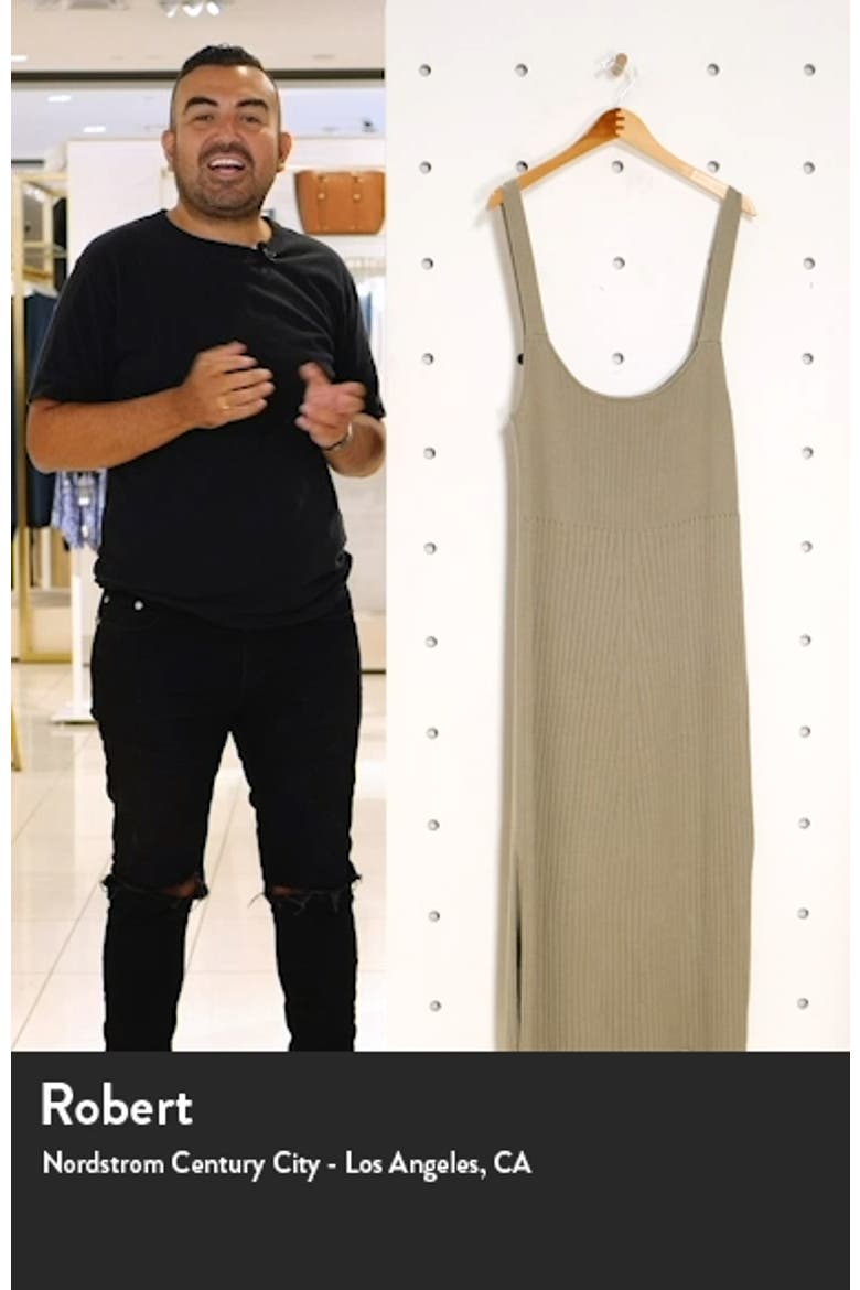 Gillian Ribbed Tank Dress video
