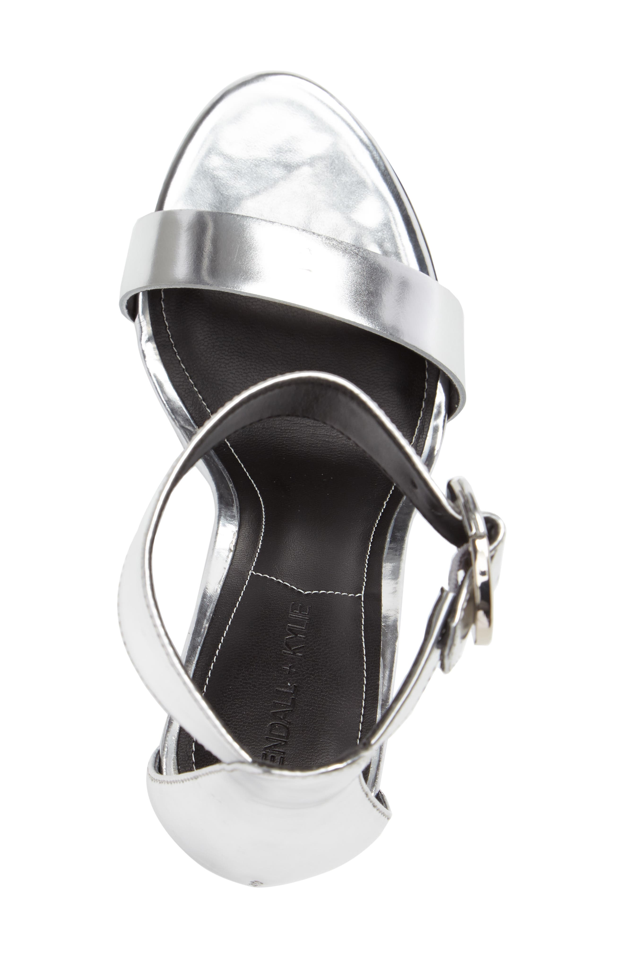 Giselle Strappy Sandal, Alternate, color, SILVER