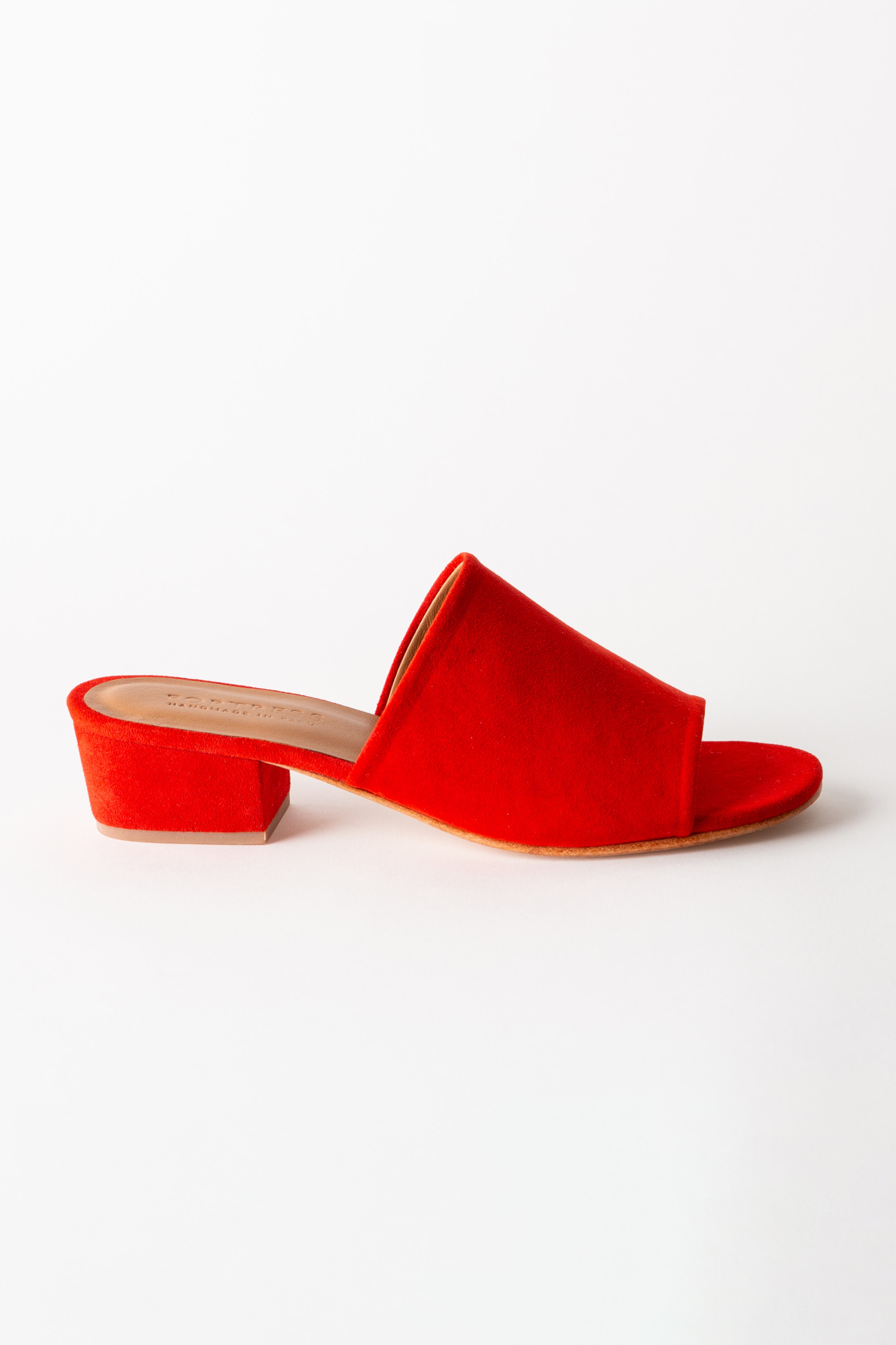 Fortress Rachel Block Heel Sandal, Alternate, color, Coral Suede