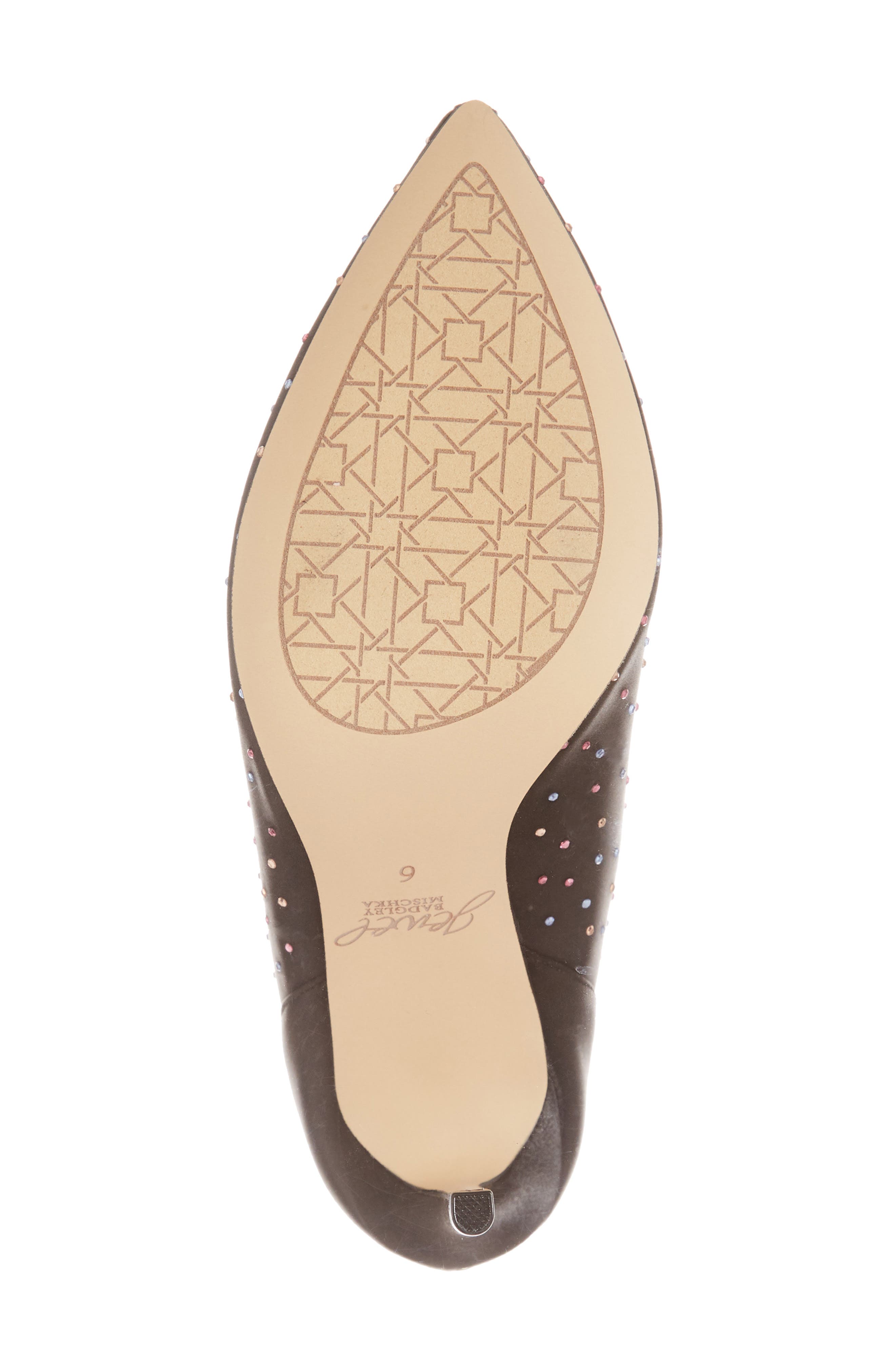 Jewel Badgley Mischka Margot Embellished Stretch Bootie, Alternate, color, 