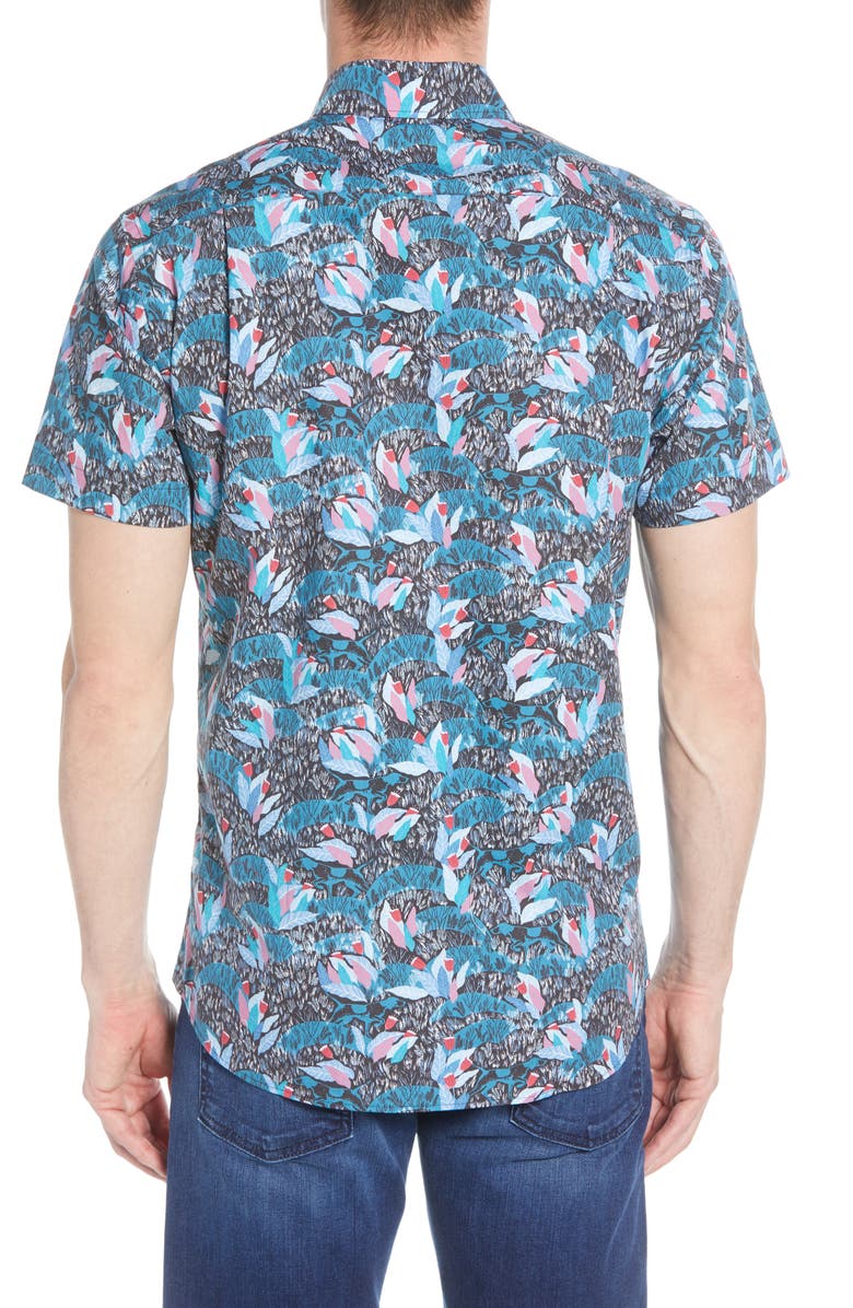 Rodd & Gunn Notown Regular Fit Short Sleeve Button-Up Shirt, Alternate, color,