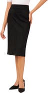 Vince Camuto Faux Suede Pencil Skirt