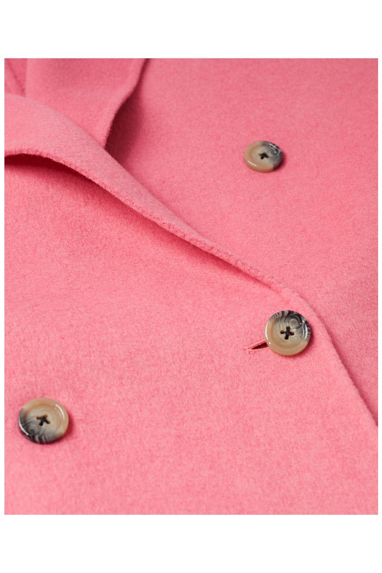 Wool Blend Coat, Alternate, color, PINK