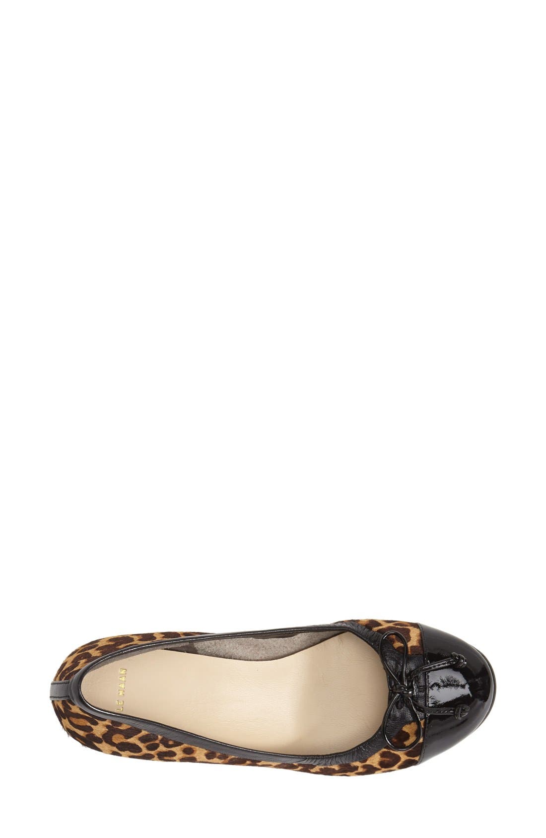 'Air Tali' Wedge Pump, Alternate, color, OCELOT HAIRCALF