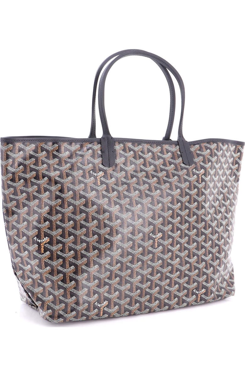 Pre-Owned Goyard Saint Louis Tote Coated Canvas PM, Alternate, color, Black