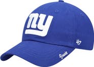 '47 Women's '47 Royal New York Giants Miata Clean Up Primary Adjustable Hat