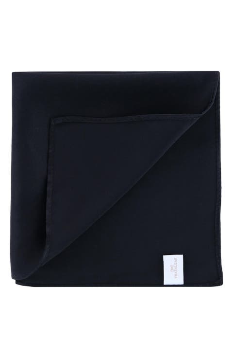 Sutton Solid Silk Pocket Square