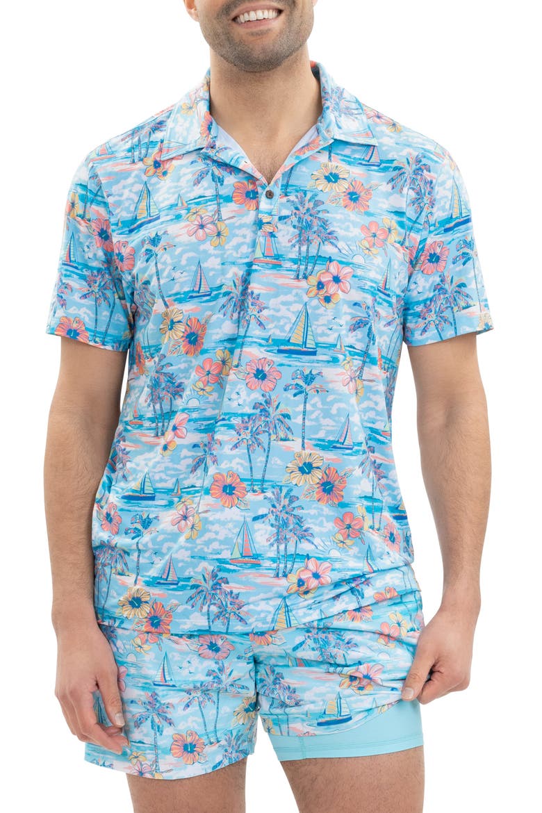 The Ocean Course - Golf Shirt, Alternate, color, Blue