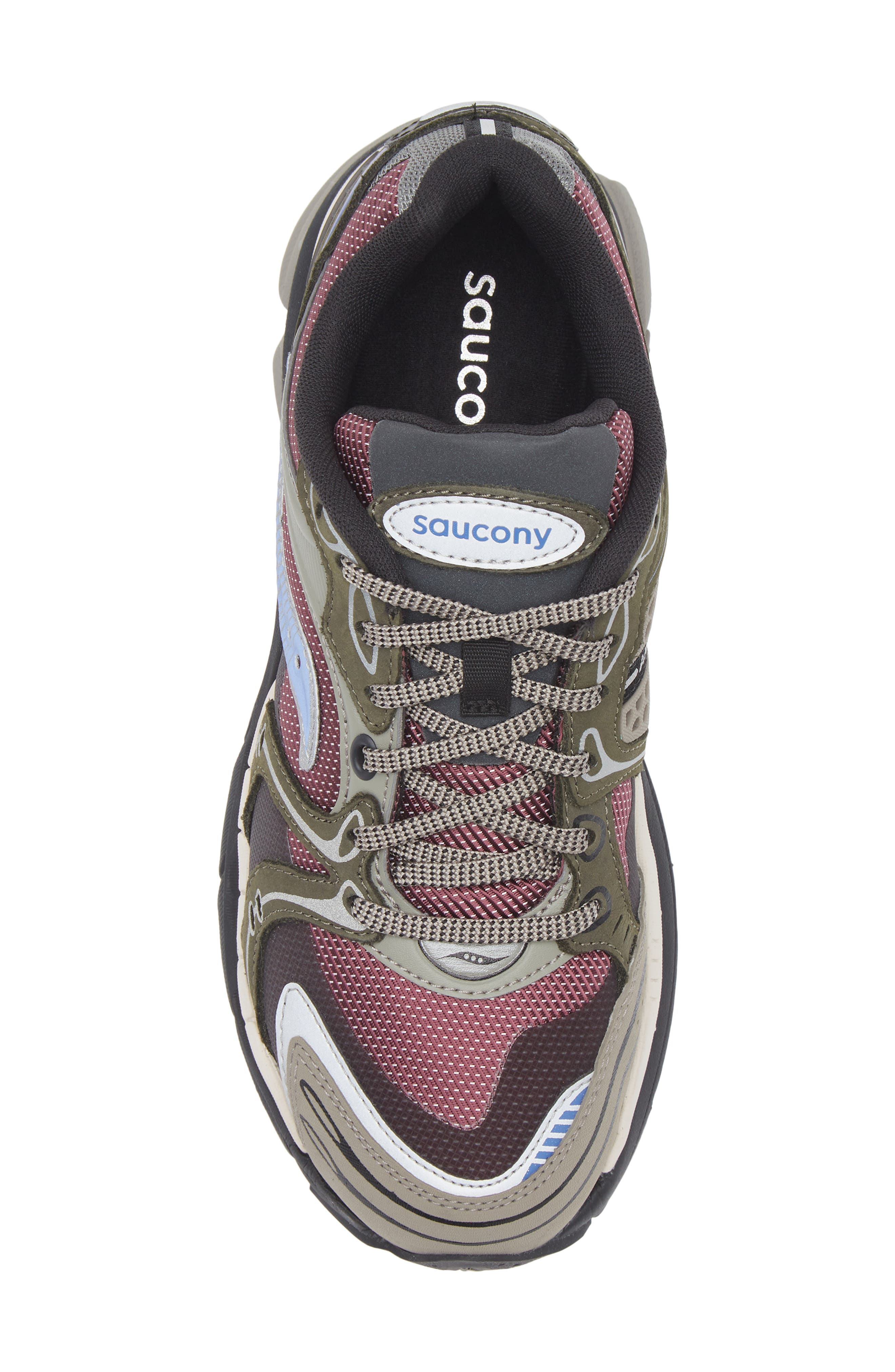 Saucony Gender Inclusive ProGrid Triumph 4 Sneaker, Alternate, color, Fig/ Blue