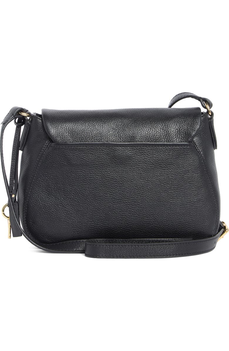 AIMEE Cannes Flap Crossbody Bag, Alternate, color, Black