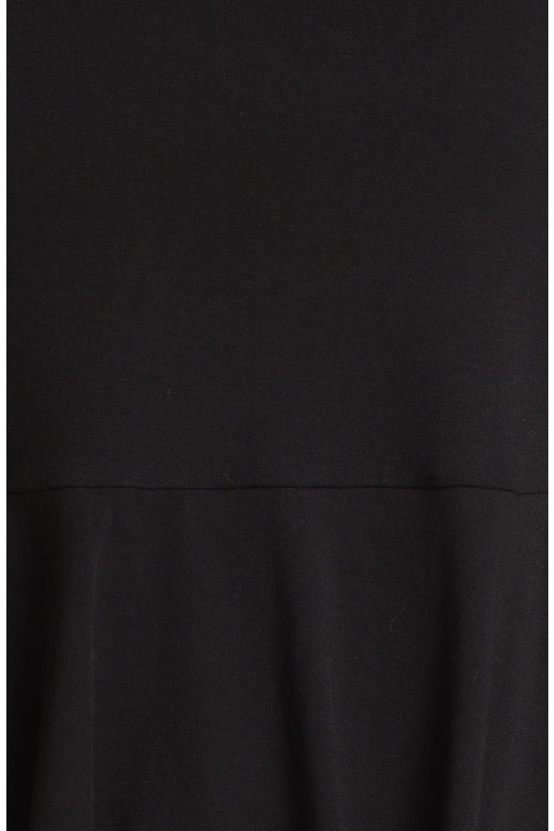 Peplum Top, Alternate, color, RICH BLACK