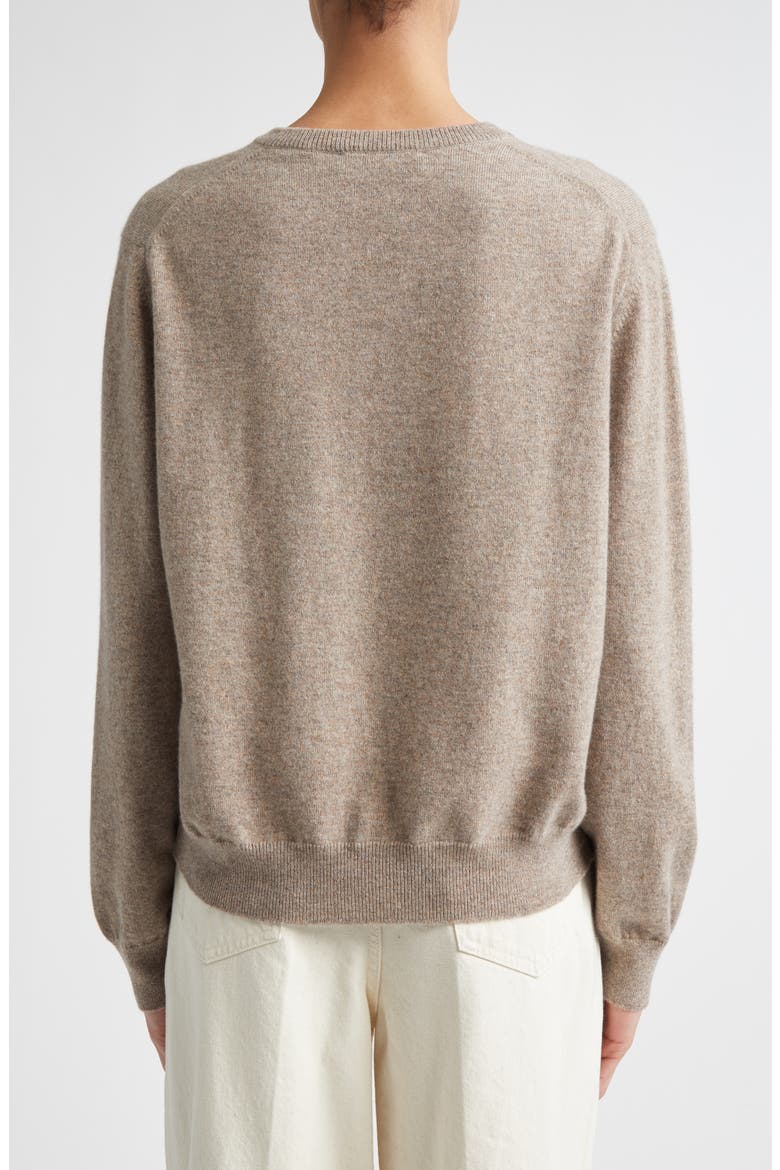 Lunan Cashmere V-Neck Sweater, Alternate, color, ASH