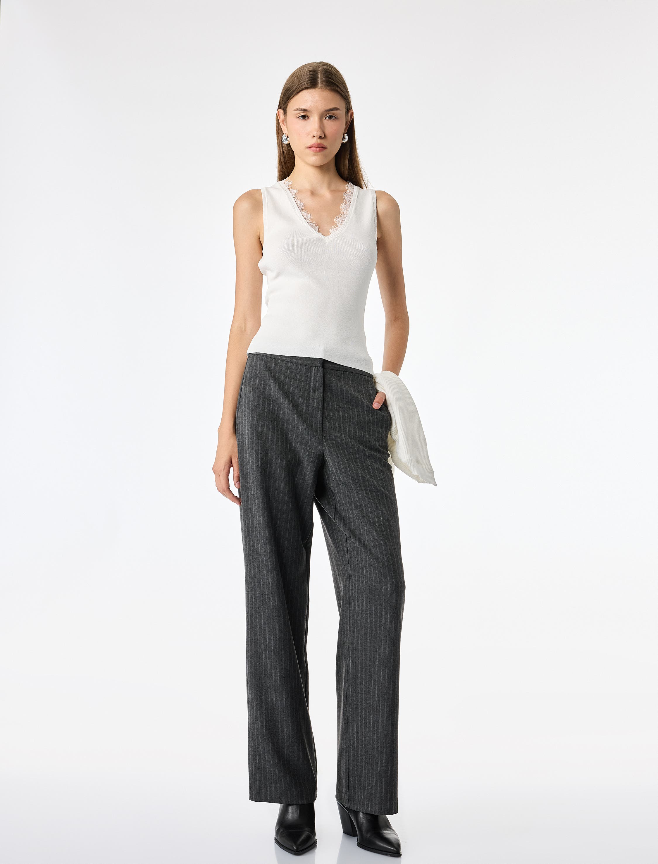 selected Gray Striped