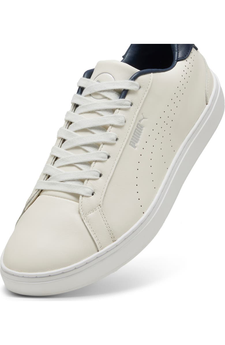 PUMA GOLF Classic G Golf Shoes, Alternate, color, Warm White-Deep Navy