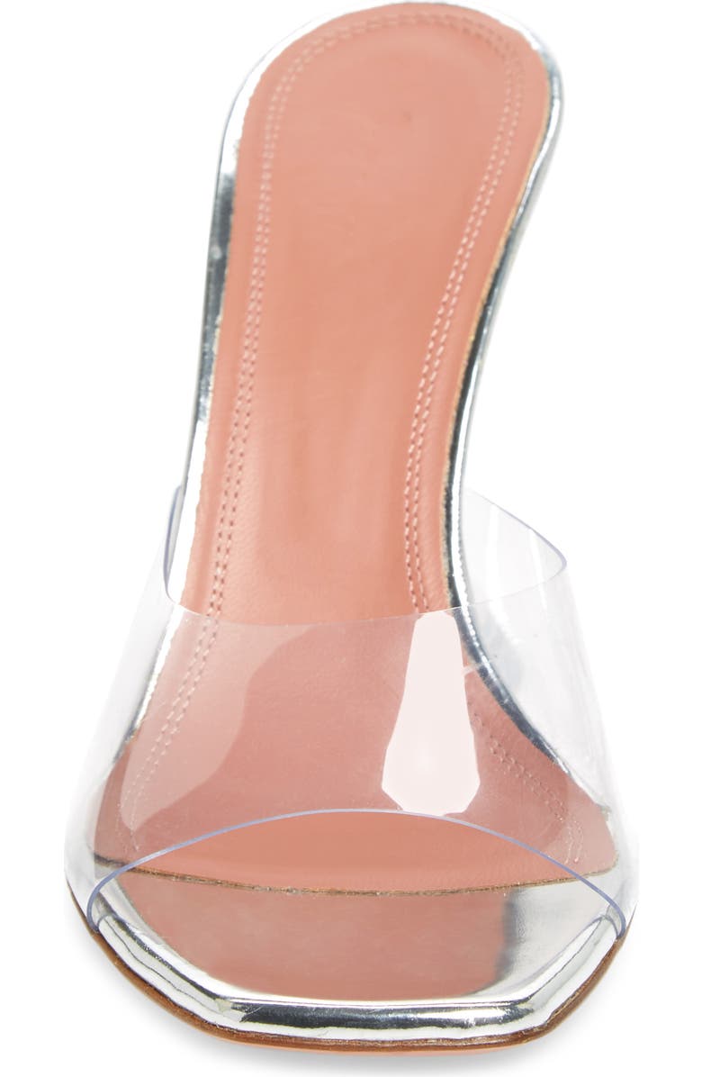 Amina Muaddi Lupita Glass Sandal, Alternate, color,